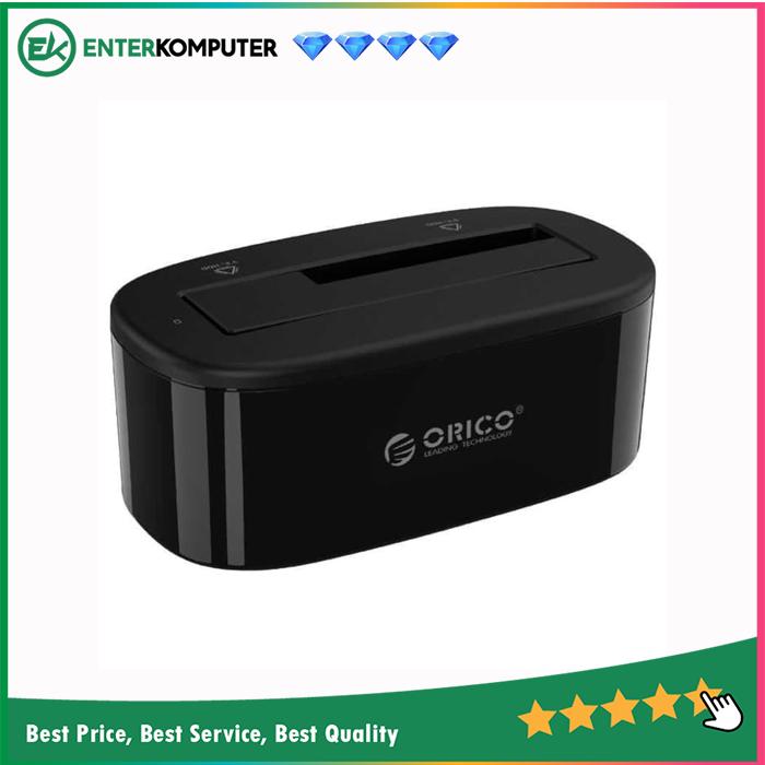 Gambar Orico 6218US3 Single 2.5 & 3.5-inch SATA HDD Docking Station USB 3.0 dari Enter Komputer Official undefined Tokopedia