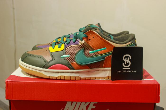 Gambar Nike Dunk Low Scrap Archeo Brown DB0500-200 100% Original - 40 dari SNEAKERSHERITAGE undefined Tokopedia
