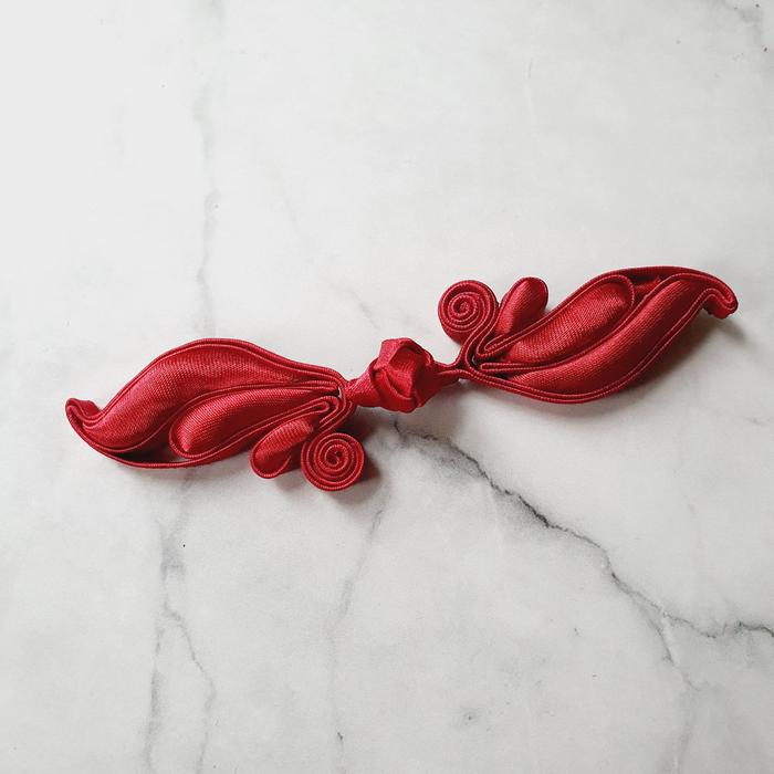 Gambar Kancing Aksesoris Cheongsam Premium Import - A191 - Maroon dari Toko Kancing Shanghai undefined Tokopedia