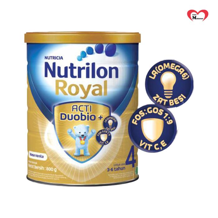Gambar NUTRILON ROYAL 4 800GR VANILA/ MADU + BUBBLE WRAP/ TOKO MAKMUR PONDOK - VANILA 800GR dari TOKO MAKMUR PONDOK JATI undefined Tokopedia