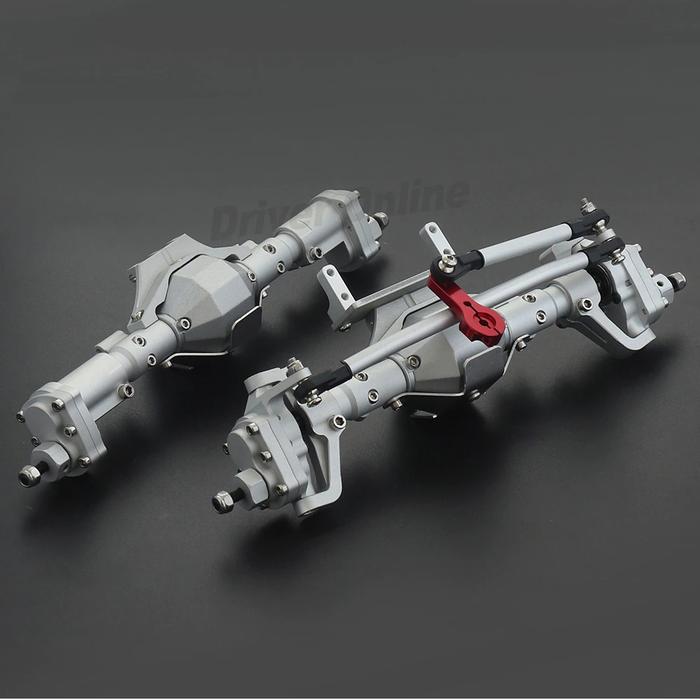 Gambar Gardan Portal Axle Front And Rear Aluminum Alloy Axial SCX10 SCX10II - Silver dari RCLampung undefined Tokopedia