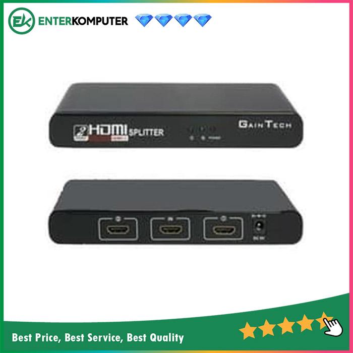 Gambar HDMI Splitter 1-2 - Gaintech dari Enter Komputer Official undefined Tokopedia