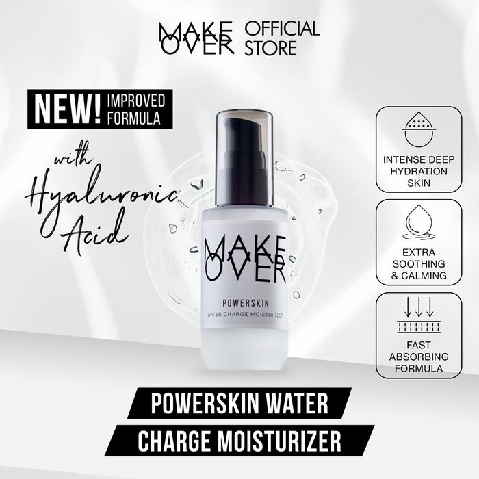 Gambar MAKE OVER Powerskin Water Charge Moisturizer 42 ml - Face Moisturizer dari Raffaby Secret undefined Tokopedia