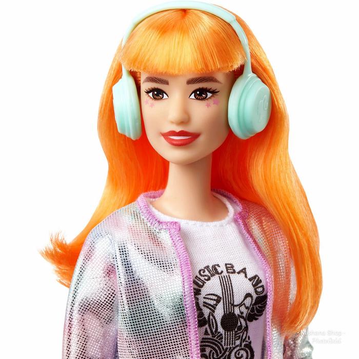 Gambar Boneka Karir Barbie Music Producer Doll Career of The Year w Aksesoris - Orange dari Mishana Shop undefined Tokopedia