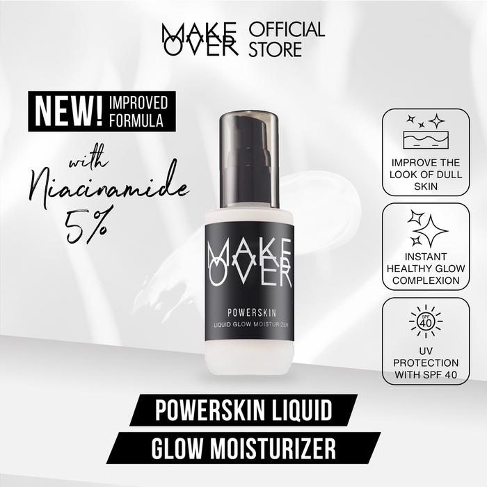 Gambar MAKE OVER Powerskin Liquid Glow Moisturizer 45 ml - Face Moisturizer dari Raffaby Secret undefined Tokopedia