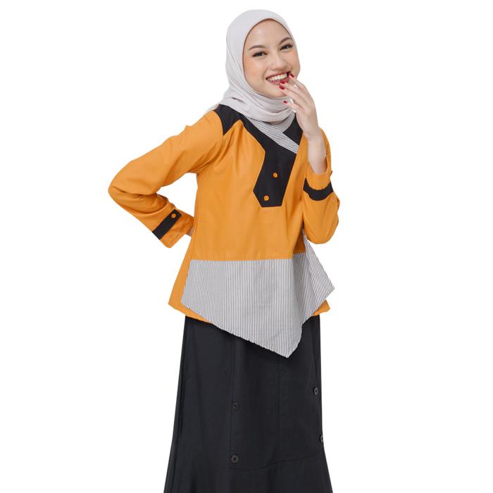 Gambar Lunan GO Setelan Rok Katun Premium Kode LG 738 - Hitam, M dari lunangoofficial undefined Tokopedia