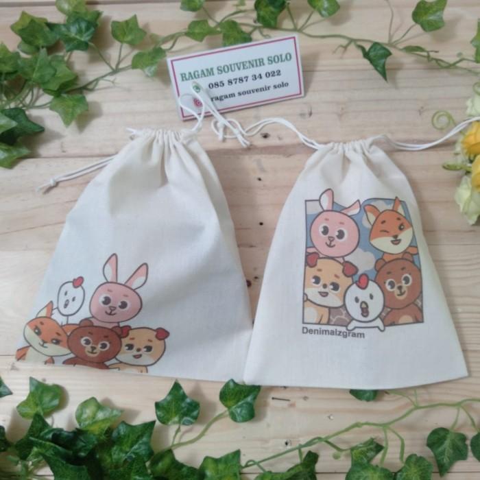 Pouch Serut Blacu 30x40 full Colour di Ragam Souvenir Tokopedia