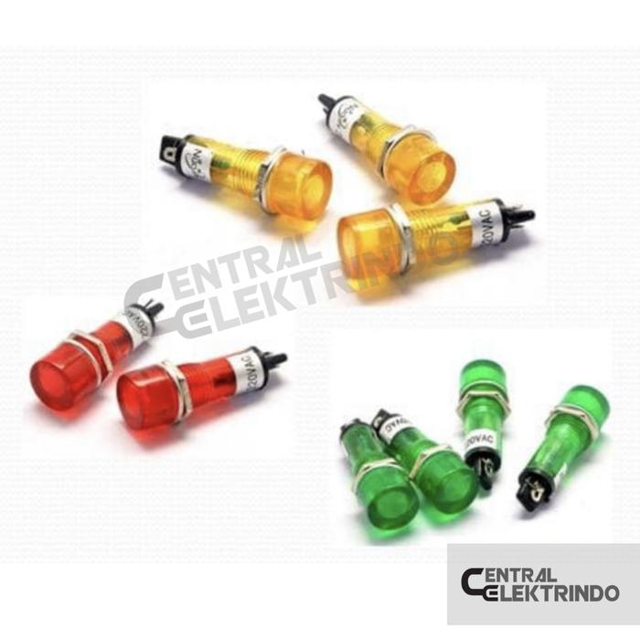 Gambar Pilot Lamp Plastik - AC 220V Lampu LED Lampu Pilot LED Plastik 220Volt dari central elektrindo undefined Tokopedia
