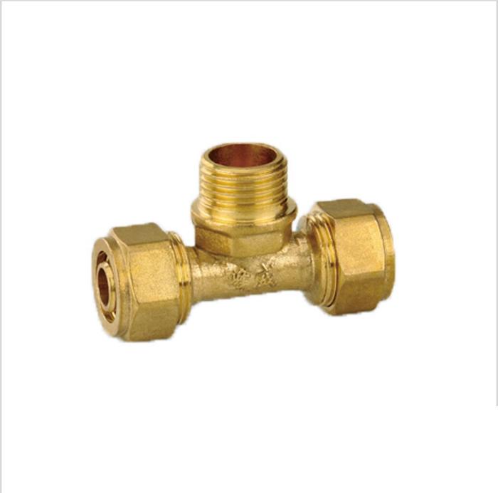 Tee Rifeng Jual Tee Air Panas Kuningan 16 MM 1/2inch Tee Model Onda Rifeng Ripeng ...