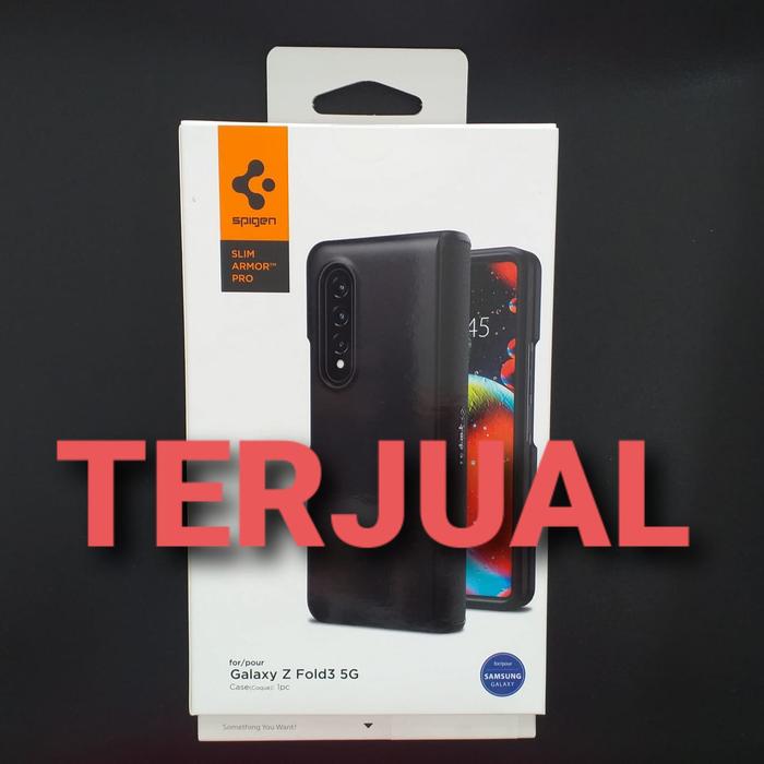 Jual CASE SPIGEN SLIM ARMOR PRO Z FOLD 5G BLACK Kota Surakarta