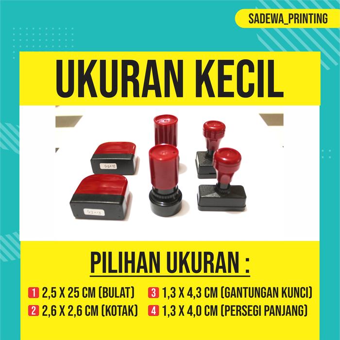 Gambar Stempel Flash Otomatis | Desain Gratis | Proses Kilat - KECIL, 1 WARNA dari Sadewa_Printing undefined Tokopedia
