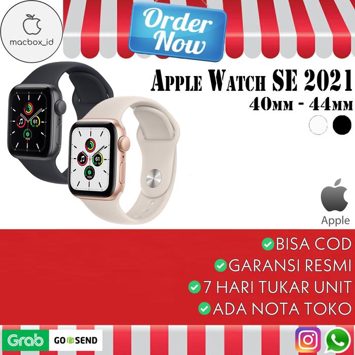 Jual Apple Watch Series SE 2021 Aluminum case with Sport Band 40mm 44mm -  40MM INTER, STARLIGHT - Jakarta Pusat - MacBox id | Tokopedia
