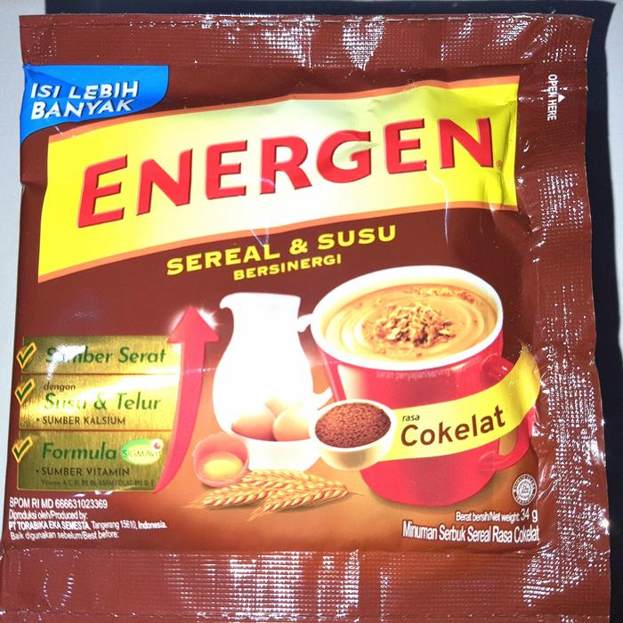 Gambar Energen Cokelat 34 Gr x 10 Sacet dari Waringin 16 undefined Tokopedia