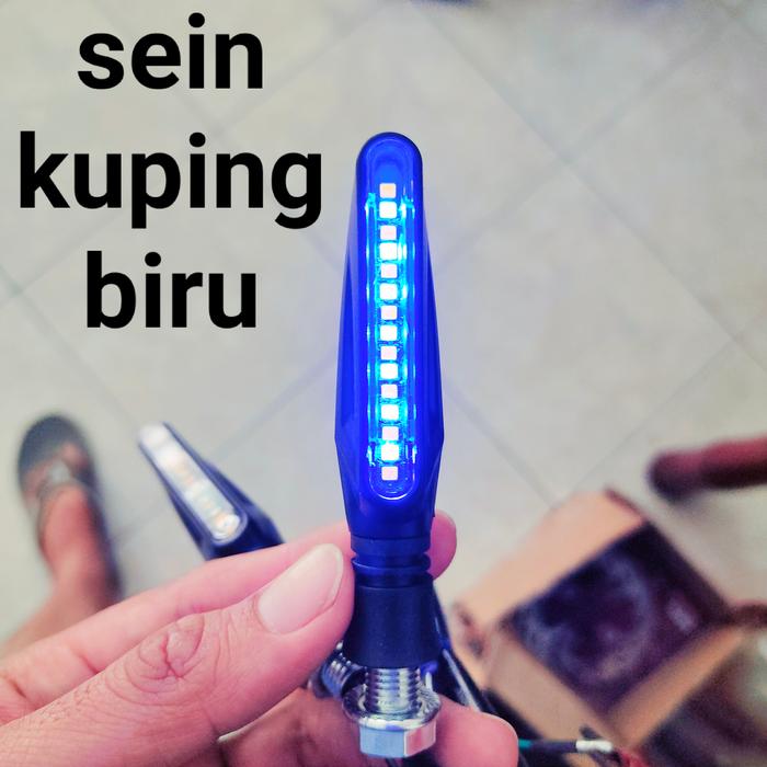 Gambar Lampu sein kuping 2 mode standby dan running rx king tiger cb vixion n - Biru dari Guan-motor undefined Tokopedia