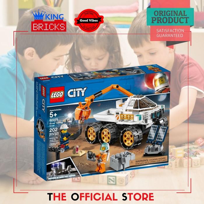 Gambar LEGO Original CITY 60225 Rover Testing Drive - Mainan Anak Edukasi dari GV Online Shop undefined Tokopedia