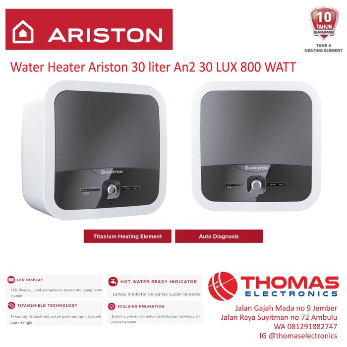 Ariston Andris2 Jual Water Heater Ariston 30 Liter 800 Watt