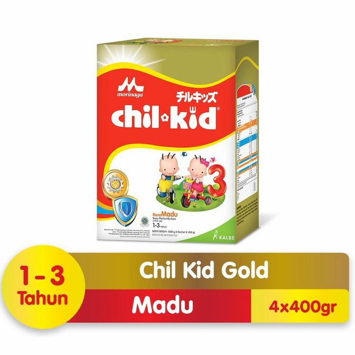 Gambar MORINAGA Chil Kid Gold 3 1600gr Madu Susu Pertumbuhan Anak 1 - 3 Tahun dari mulaipedulimart undefined Tokopedia