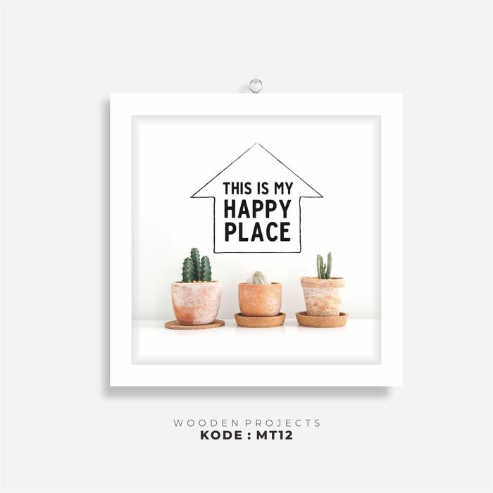 Gambar Wooden Projects Hiasan pajangan dinding wall decor Quote Tropical - MT - MT12 dari Wooden Projects_NEW undefined Tokopedia