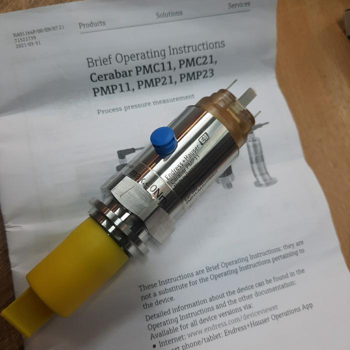 Jual ENDRESS+HAUSER PMP1112P7/0 PRESSURE TRANSMITTER PMP11AA1U1PBWJJ