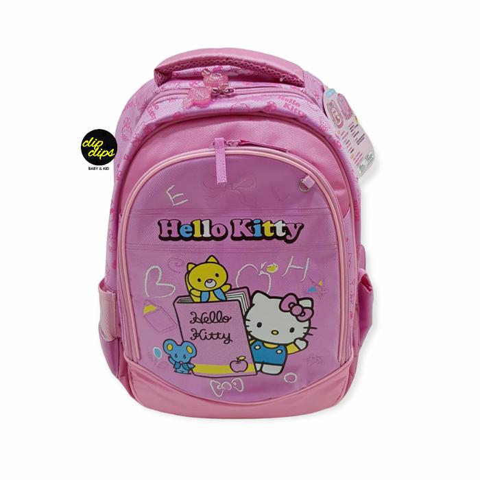 Jual Hello Kitty Pink Book School Bag L 