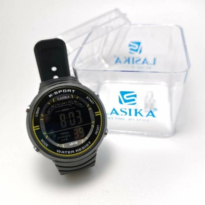 Gambar Jam Tangan Lasika K-Sport L8110 water resistant jam pria digital - Kuning dari SentralJayaWorld undefined Tokopedia