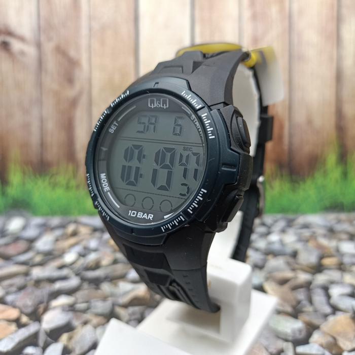 Gambar SALE Q&Q Digital Jam Tangan Pria Karet Hitam Q&Q Original - M189J005Y dari Ogytashop undefined Tokopedia
