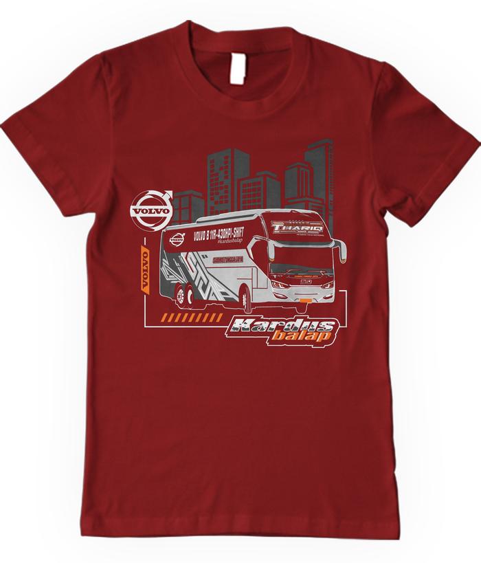 Gambar KAOS BUS / KAOS BUSMANIA / KAOS BUS STJ THARIQ / KAOS STJ THARIQ - Merah, XL dari YRSCLOTHING undefined Tokopedia