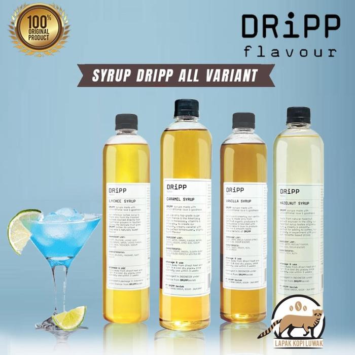 Gambar Syrup DRiPP caramel hazelnut vanilla pandan Palm Sugar - Sirup - Caramel dari Lapak Kopi Luwak undefined 5 Tokopedia