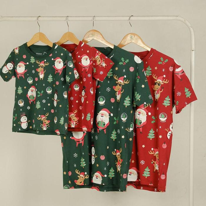 Jual Pop Kidswear Jolly Xmas Couple tee 