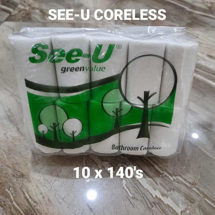 Gambar Tissue bathroom Coreless tanpa tulang @10roll. Tisue toilet.gulung dari Blessing Plast undefined Tokopedia