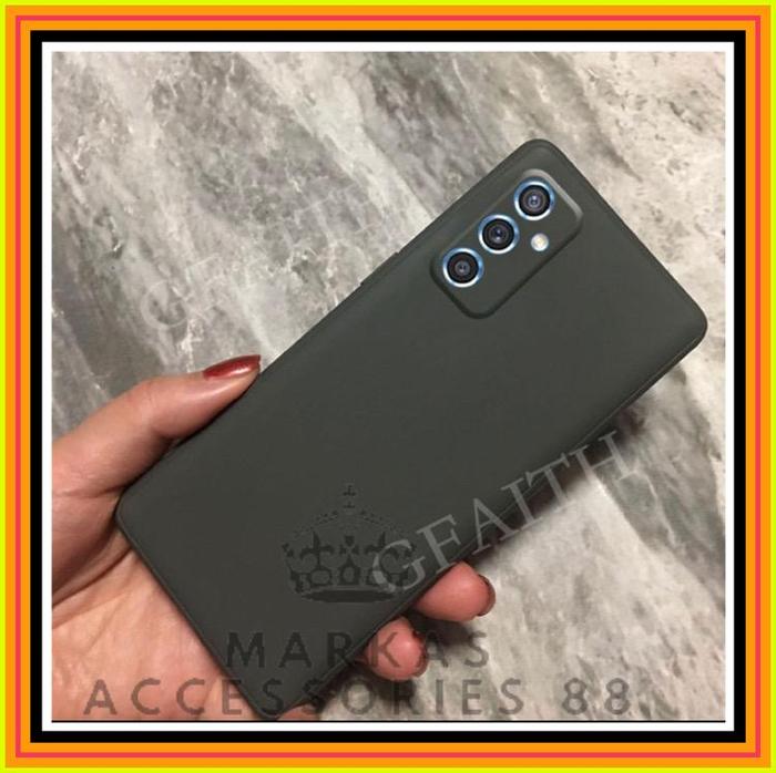 Gambar SAMSUNG GALAXY M52 5G CASE MACARON LIST ORIGINAL SOFTCASE COVER CAFELE - M52 5G, BLACK dari Markas acc 88 undefined Tokopedia