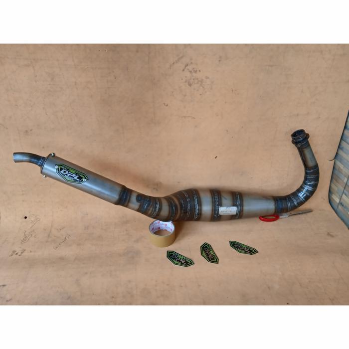 Gambar KENALPOT RX KING ORIGINAL DPL MUFFLER BUKAN RCB KDX PEKA JAMAN FANTERA - cobra plat, RX KING dari DPL RACING MUFFLER undefined Tokopedia