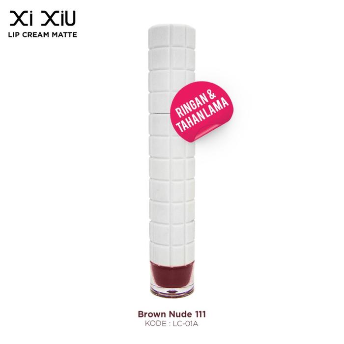 Gambar Xi Xiu Lip Cream Matte - 111 Brown Nude dari Cleo Hub undefined Tokopedia