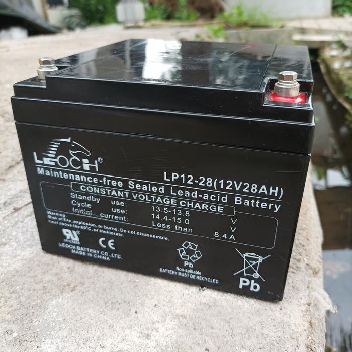 Battery VRLA Leoch 12v 28Ah Best Perfomance