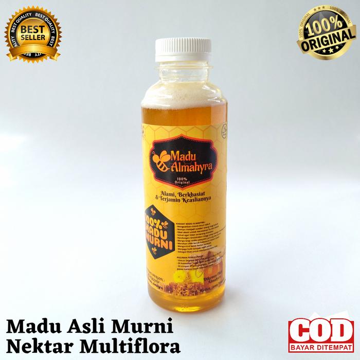 Gambar Madu asli madu murni madu lebah 250ml / 350 gram. 100% pure raw honey - Madu Multiflora dari madu almahyra asli murni undefined Tokopedia