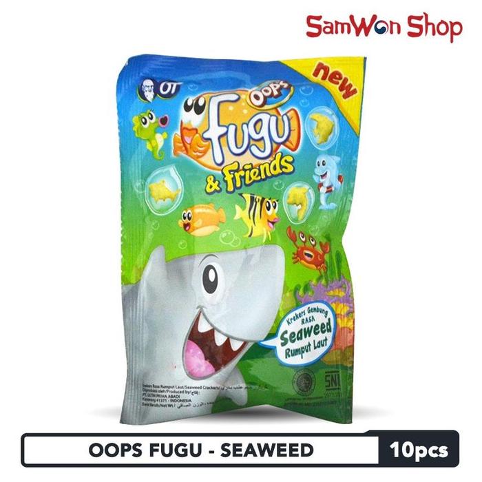 Gambar B72 OOPS FUGU PUFF CRACKERS (RENCENG ISI 10 PCS) - SNACK KREKERS - SEAWEED dari mardhiyah market undefined Tokopedia