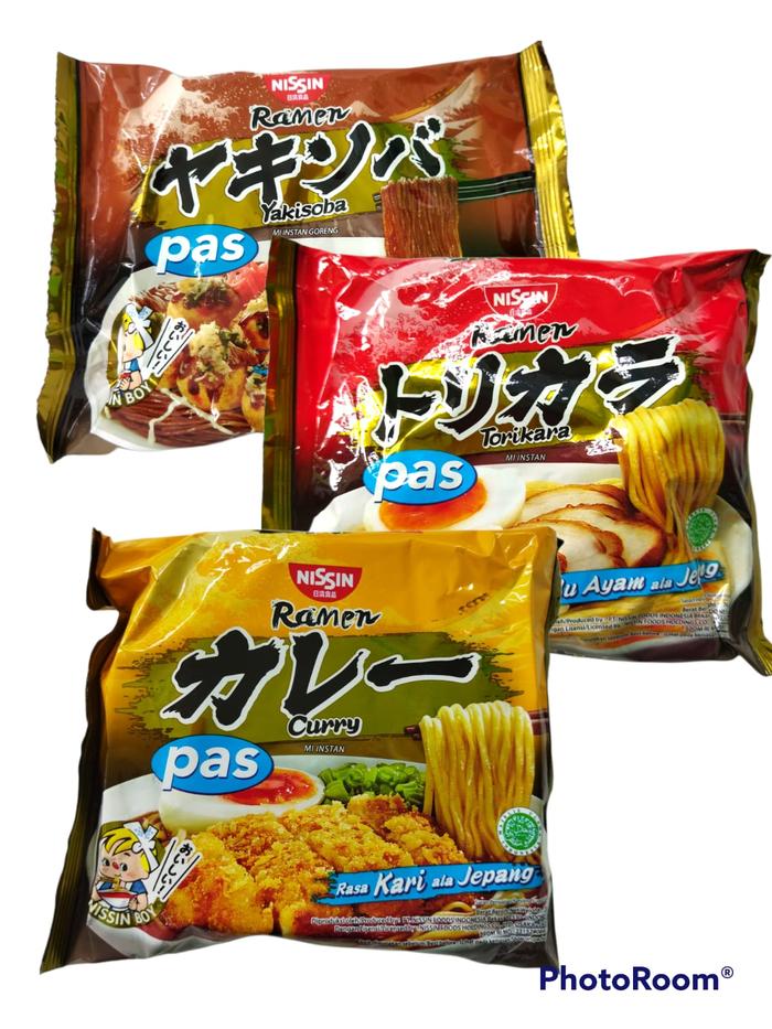 Gambar Nissin Ramen Instan ala Jepang PORSI PAS - torikaya/merah dari chocoraa coklat kiloan malang undefined Tokopedia