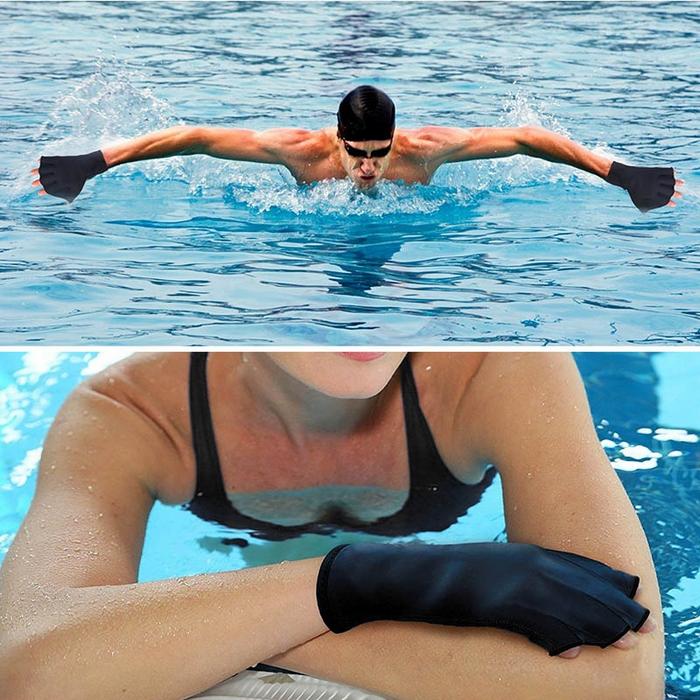 Gambar Sarung Tangan Renang Swimming Paddle Gloves Profesional Aksesoris Set dari WACO STORE JKT undefined Tokopedia