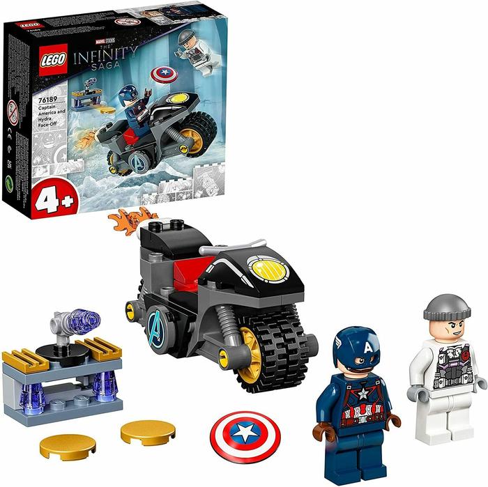 Jual LEGO Marvel-76189 Captain America and Hydra Face-Off Set - Main Image