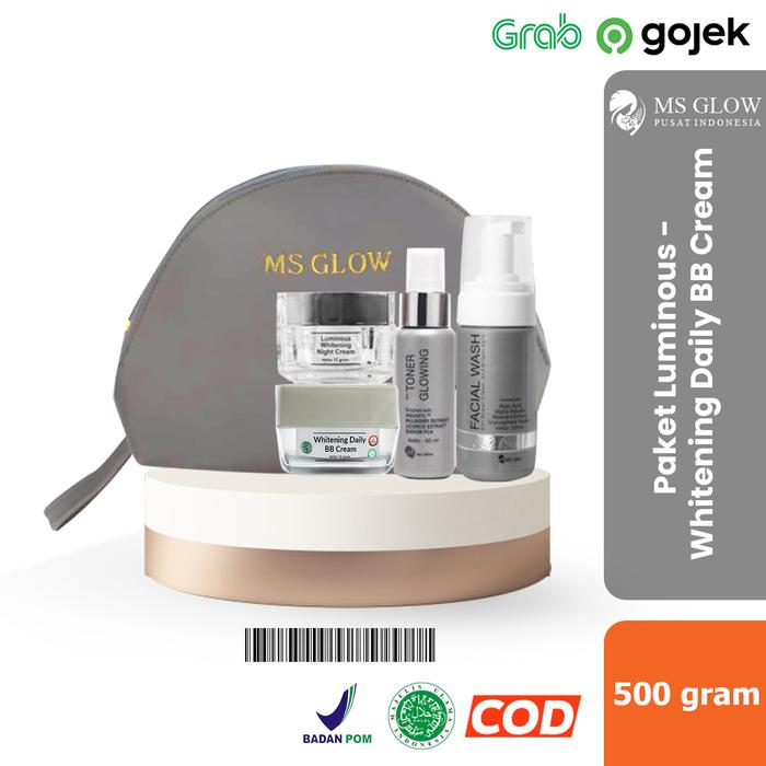 Gambar MSGLOW PAKET WHITENING LUMINOUS - BB CREAM dari Msglowpusatindonesia undefined Tokopedia