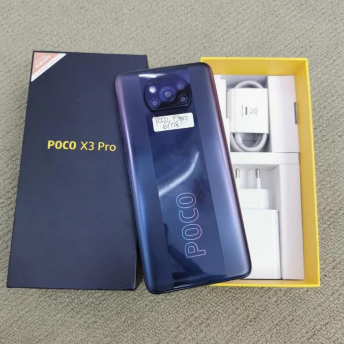 Gambar poco x3 pro 6/128 second dari trijaya celluler3 undefined Tokopedia