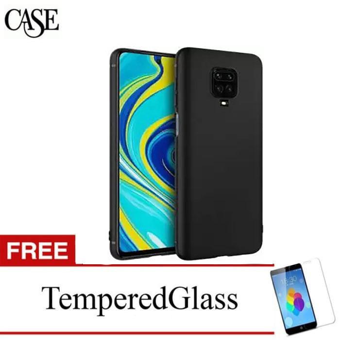 Jual Black Soft Case for Xiaomi Redmi Note 10 Lite