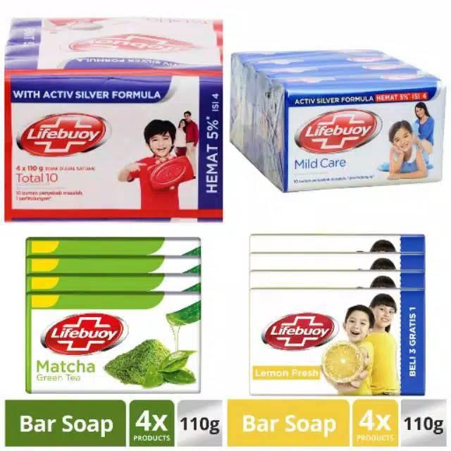 Gambar SABUN BATANG LIFEBUOY SET 4 ANTI BAKTERI 110 GR SOAP BAR - TOTAL 10 dari PROMAXSTORE undefined 5 Tokopedia