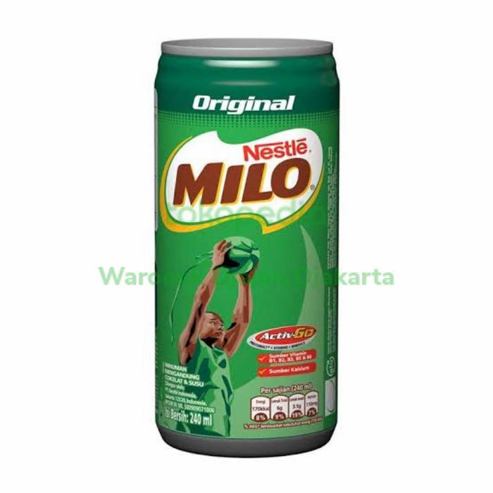 Gambar Milo Original 240 ml dari Waroenk Djajan Djakarta undefined Tokopedia