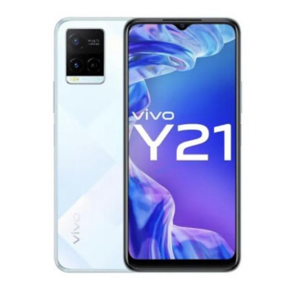 Gambar Vivo Y21 4/64 - Putih dari Tokohponline undefined Tokopedia