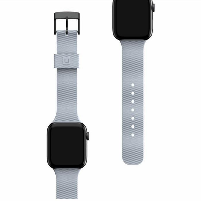 Gambar Apple Watch Case Series 7 45 mm 6/5/4 44 mm UAG [U] DOT SILICONE - Soft Blue dari Primary Cares Official undefined Tokopedia