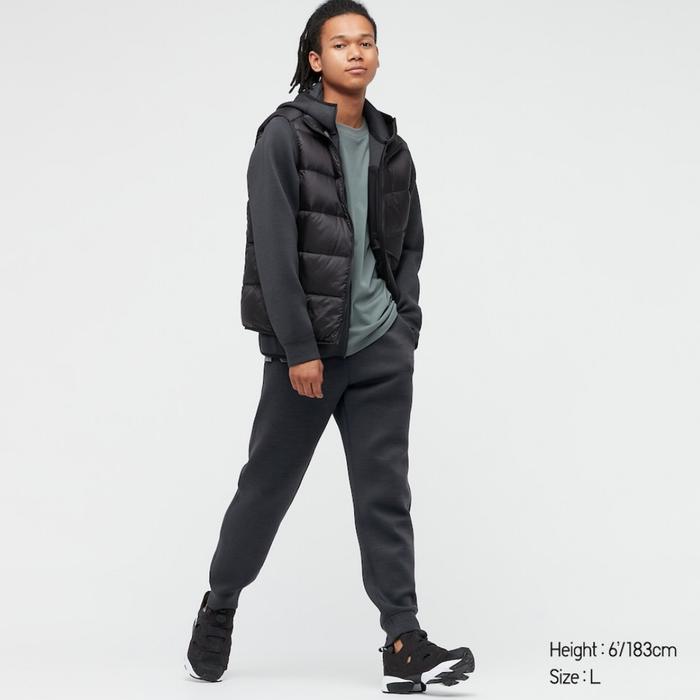 Gambar UNIQLO Celana Sweat Pria Dry Ultra Stretch Original Store - Dark Grey, S dari DroidOne undefined Tokopedia