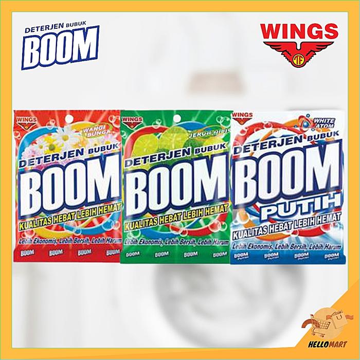 Gambar ORIGINAL BOOM Deterjen Bubuk 315gr / Detergen / HELLOMARTID - Bunga dari HelloMartID undefined Tokopedia