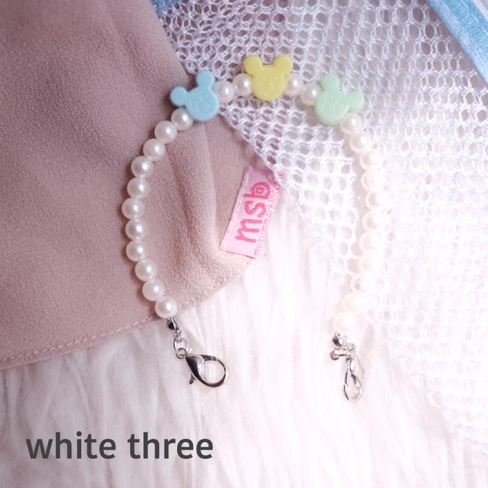 Gambar Konektor Masker Mutiara Hijab Ecomiki - White Three dari mysummerblossom Kota Administrasi Jakarta Selatan Tokopedia