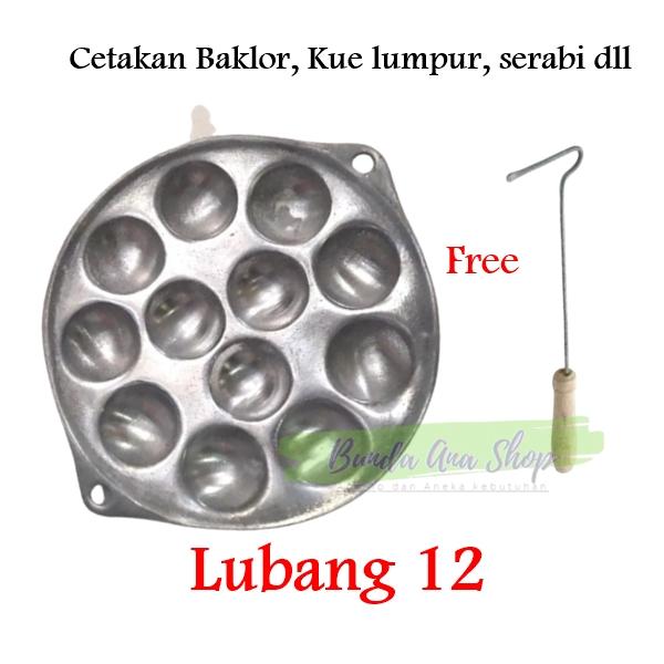 Gambar Free sutil - Cetakan Baklor / Cetakan martabak telor / Cetakan kue lum - Lubang 12 dari Bunda Ana Shop undefined Tokopedia